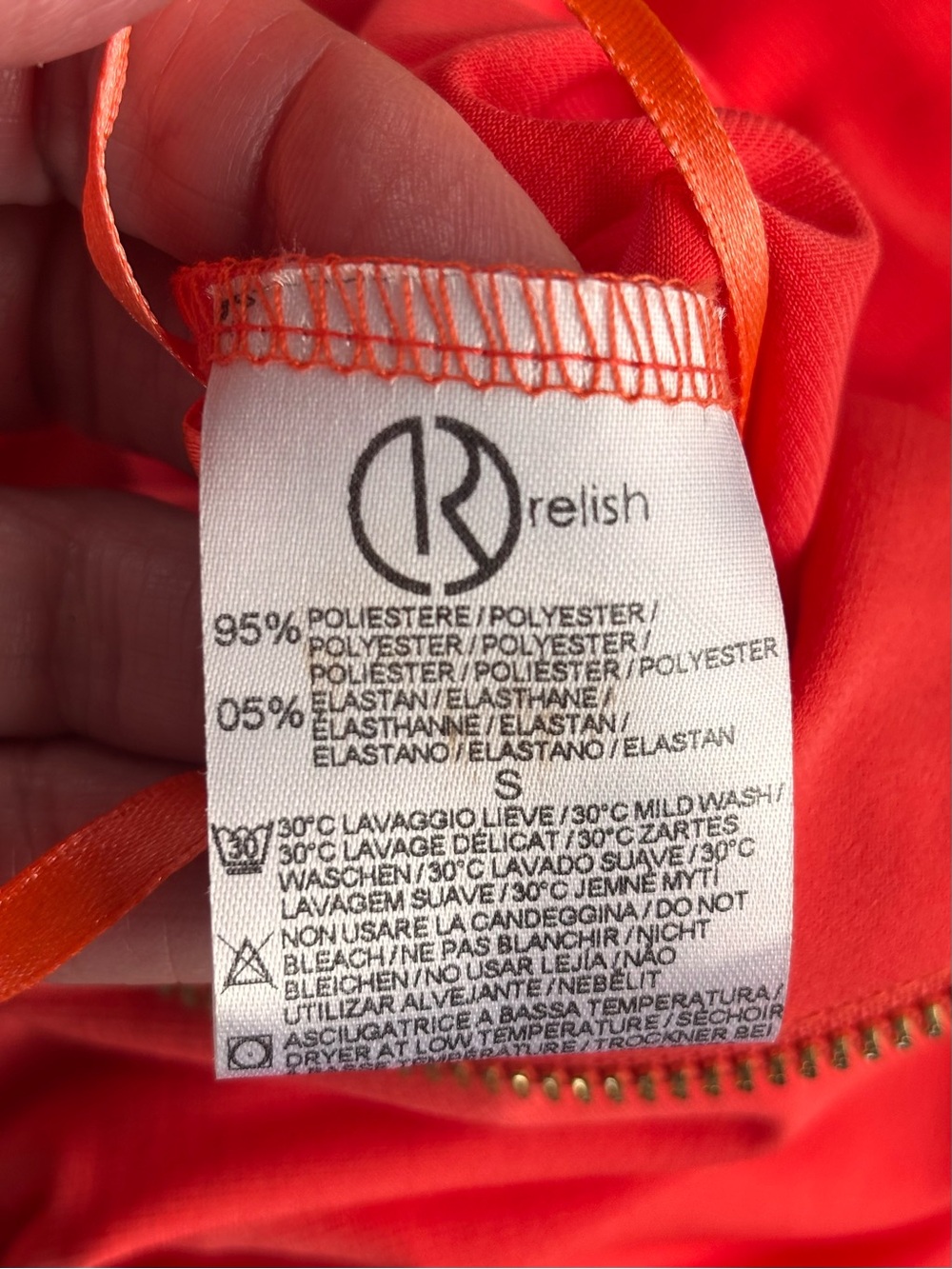 Relish Tuta Hiroe Coral Cutout Wide Leg Jumpsuit NWT Made In Italy - Picture 10 of 16